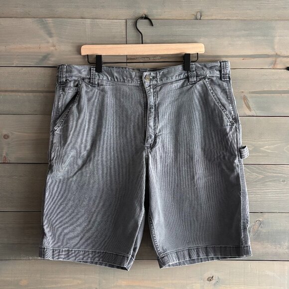 Carhartt Other - CARHARTT | Mens Relaxed Fit Canvas Shorts Gray Size 40
